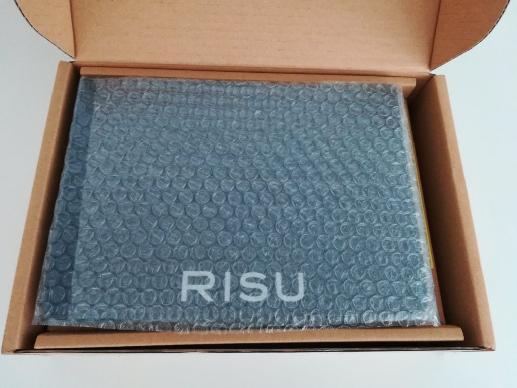RISU算数のお試し申し込み開封